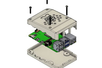 design a professional pcb enclosure optimized for 3d printing or cnc