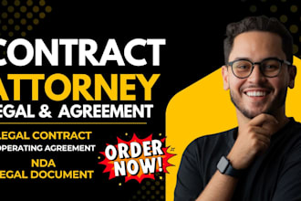 write legal agreement, contract, documents,llc operating agreement,service, nda