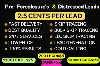 do pre foreclosure, pre probate, divorced, distressed, and motivated sellers
