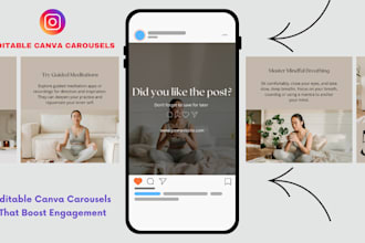 design instagram carousel templates in canva to boost your engagement