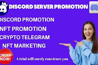 advertise, grow and promote your discord server, organic growth to get members