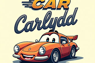 design high quality ports car mascot logo with fastest delivery