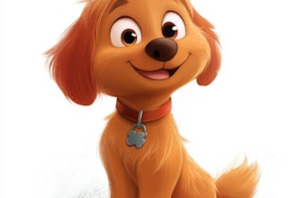 create custom royal pet portraits in disney pixar style