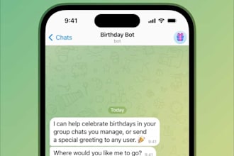 create a telegram bot with python and aiogram