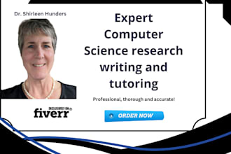 do computer science research or tutoring