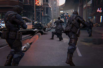 develop ai unreal engine game, ue4, ue5 unreal engine gameplay