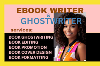 ghostwrite christian book self help ebook writer ghost book writer romance