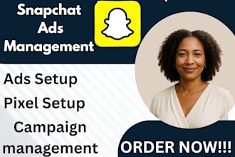 set up and manage snapchat ads campaign, set pixel