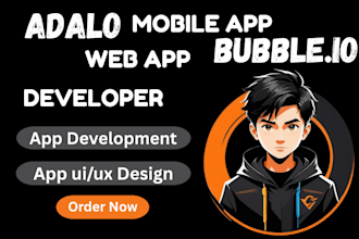 build adalo bubble io native website web app saas mvp mobile app coach expert