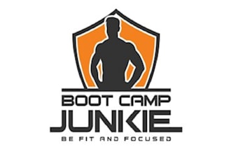 design magnificent boot camp junkie logo