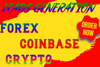 deliver live forex lead, crypto lead, forex lead, investor lead