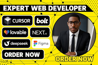 build web app using lovable ai, supabase, bolt new, lovable dev, cursor ai, v0