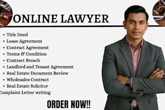 draft review legal property lease ownership agreement document eviction letter