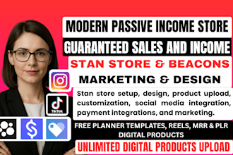 stan store, stan store marketing, stan store design, stan store setup