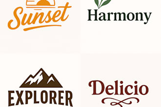 make a clean and impactful logo that fits your vision