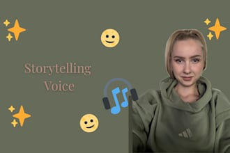 bring your story or audiobook to life with emotional voiceover