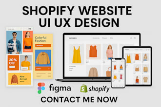 do shopify website design figma to shopify website ui ux design fully responsive