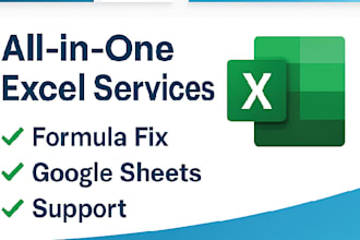 your excel expert for reporting, cleaning and automation