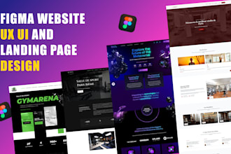 do figma website design, figma website mockup, website ui ux design web template
