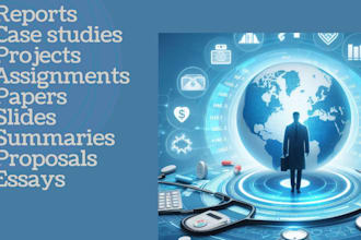 do healthcare financial management, research case study methods, science project
