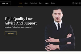 design law firm website, lawyer website, attorney website, notary website