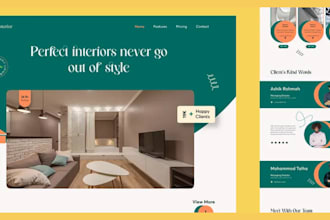interior design home decor construction , hvac , roofing , interior website