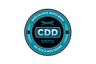 design monogram unique motorcycle brand logo