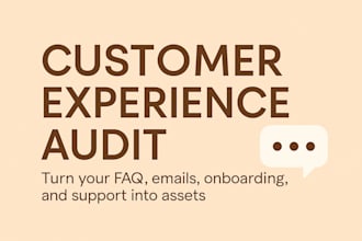 audit and improve your customer experience touchpoints