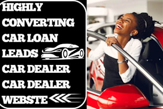 do car loan leads, car insurance, auto finance, auto part lead car loan website