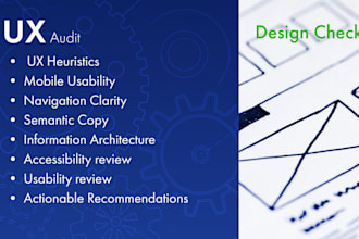 conduct UX audit of your product