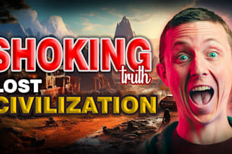 create glowing thumbnail design for you