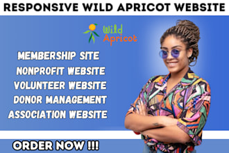design wild apricot membership website nonprofit or community website apricot