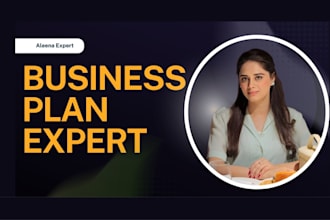 write a business plan with financials, pitch and marketing model