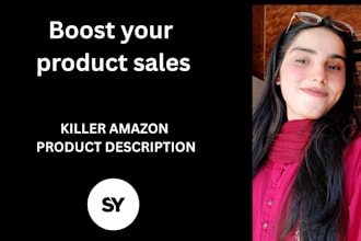 write a high converting amazon product description
