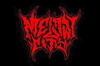 design a brutal death metal logo