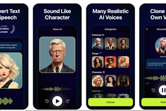 create ai voice translator app, ai voice changer app, voice call changing app