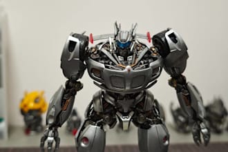 design 3d articulated action figure, 3d sculpting 3d toys miniature anime figure