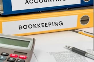handle bookkeeping ,bank reconciliation, financial statement ,excel projects