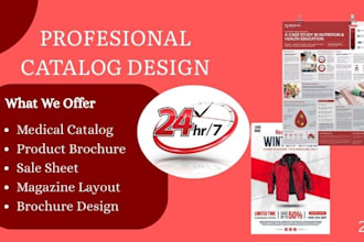 design canva brochure, training manual, pamphlet, leaflet and marketing material