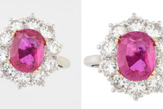 do high end image editing of jewelry retouching in photoshop