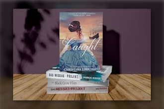do professional amazon kindle, paperback, ebook cover or book cover design