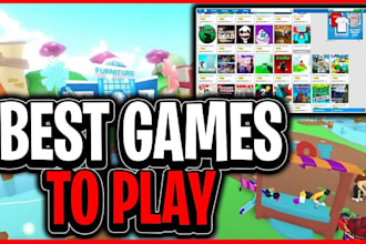 do roblox full game creation, ui , model ,roblox full interface game development