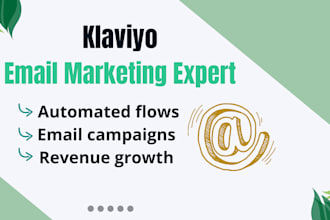 create shopify email flows using klaviyo