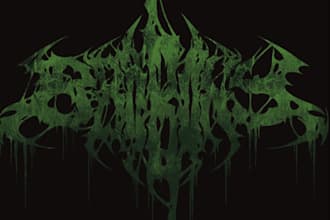 make death metal or slamming brutal death metal logo