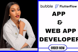build flutterflow app flutter app flutter flow bubble app mobile app developer
