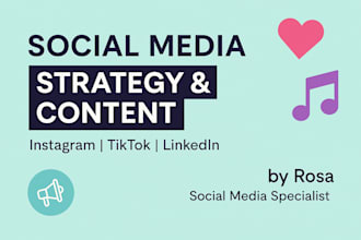 develop a creative content calendar for your social media