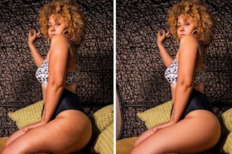 do body slimming face slimming photo retouching remove double chin photoshop
