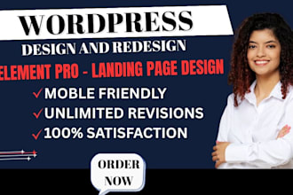 landing page design saas finteach service and startups