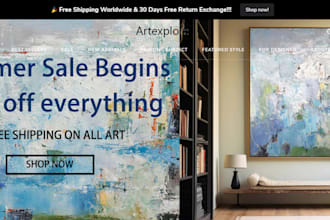 build modern wall art shopify home decor printable art handmade art website