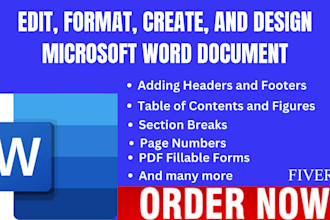 type fasted document in ms word